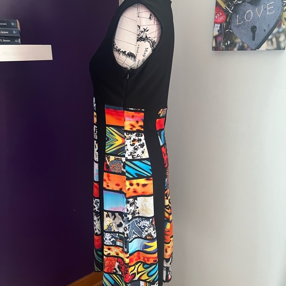 Frank Lyman Sleeveless Multi Colored Dress - Picture 5 of 12